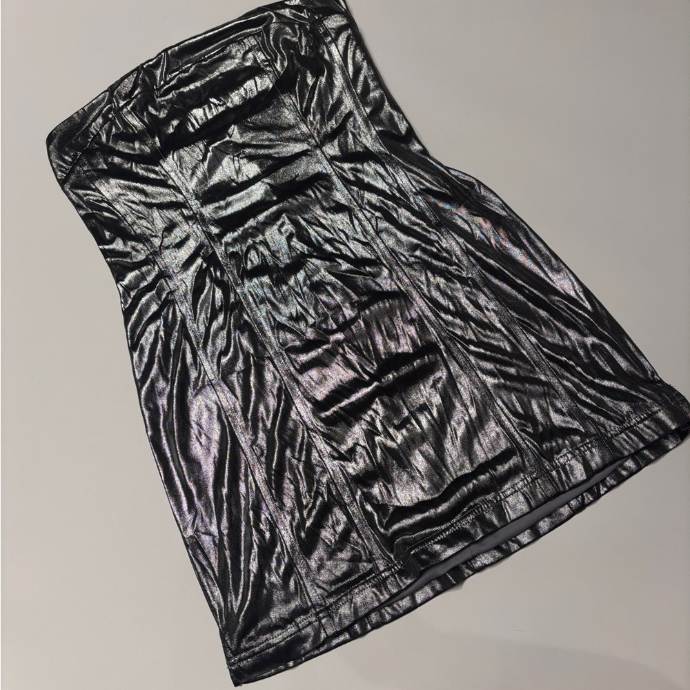 Urban Outfitters Shimmering Black Pencil Skirt